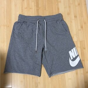 Grey Nike Sportswear Shorts Men’s Size M Condition: No Sign of Wear